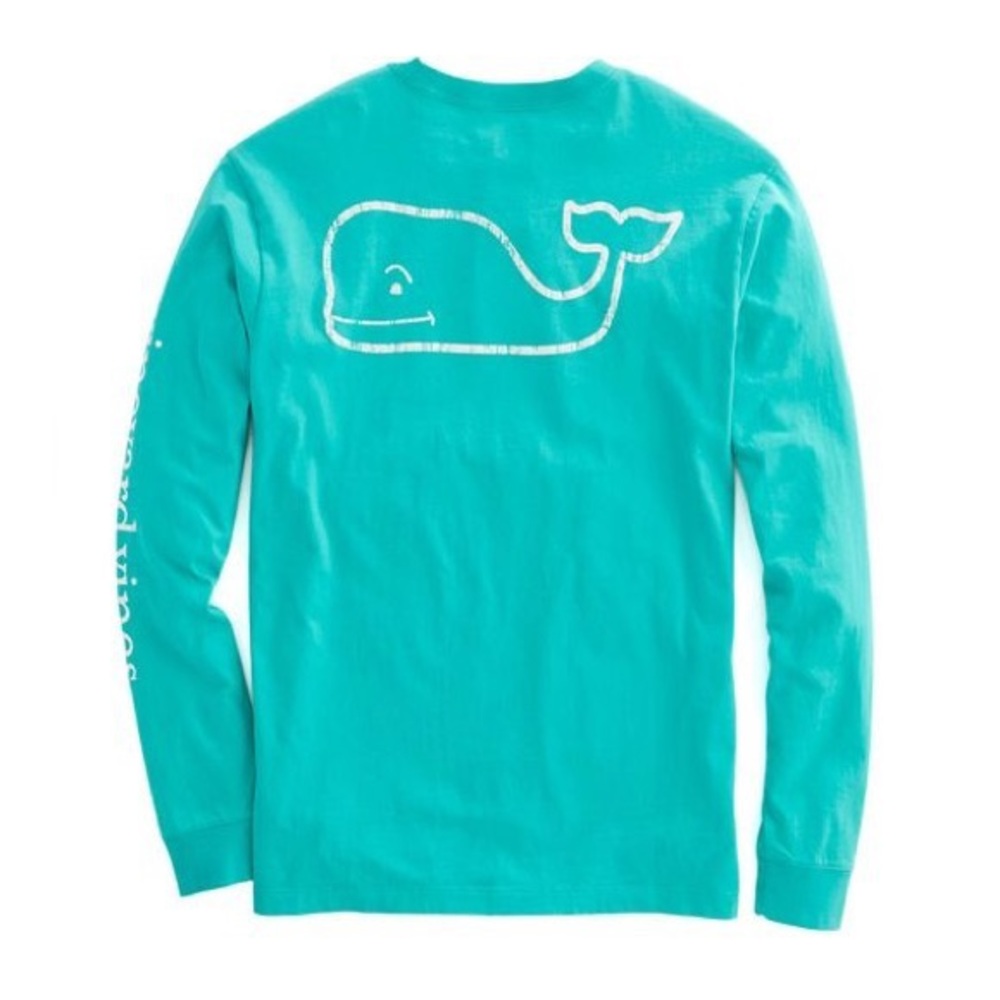 Vineyard Vines Long Sleeve Mint Shirt